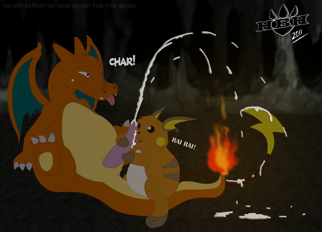 barefoot charizard claws color cum cum_on_floor cum_on_tail cum_on_tongue feral fire fur handjob interspecies licking male nintendo nude penis pokemon pokemon_(species) purple_penis raichu rule34 sitting size_difference tagme tail tail_fire tongue tongue_out
