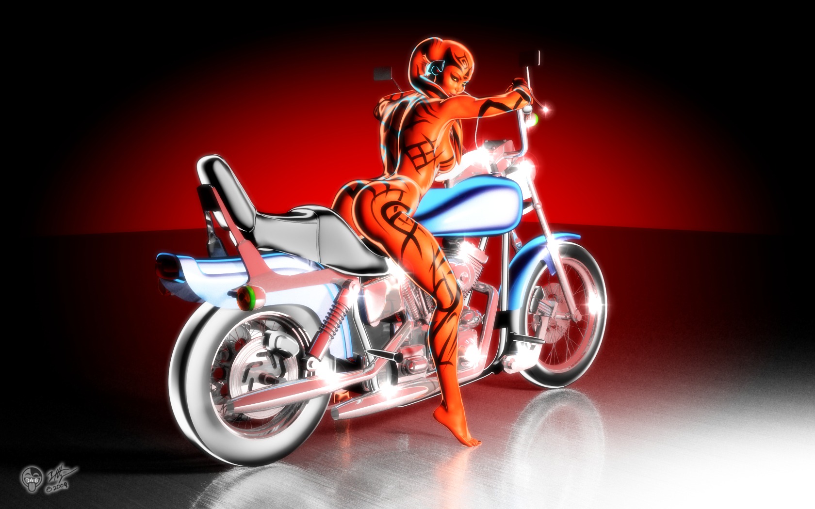 2009 3d alien ass darth_hell darth_talon female motorcycle red_skin rule34 sith star_wars star_wars:_legacy tattoo twi'lek