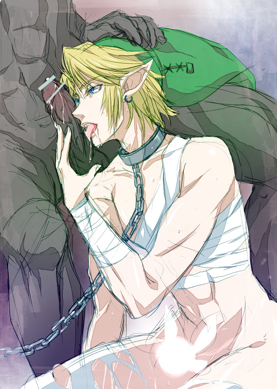 2boys censored gay link male rule34 the_legend_of_zelda yaoi
