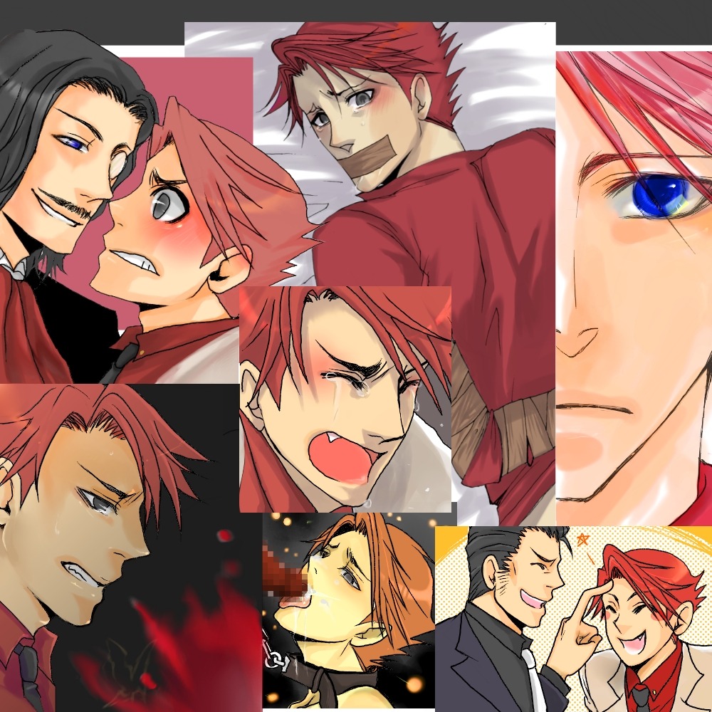 07th_expansion battler_ushiromiya bondage collar forced_yaoi human male male_only male_rape_victim malesub multiple_males rape red_hair ronove rudolf_ushiromiya rule34 umineko_no_naku_koro_ni yaoi