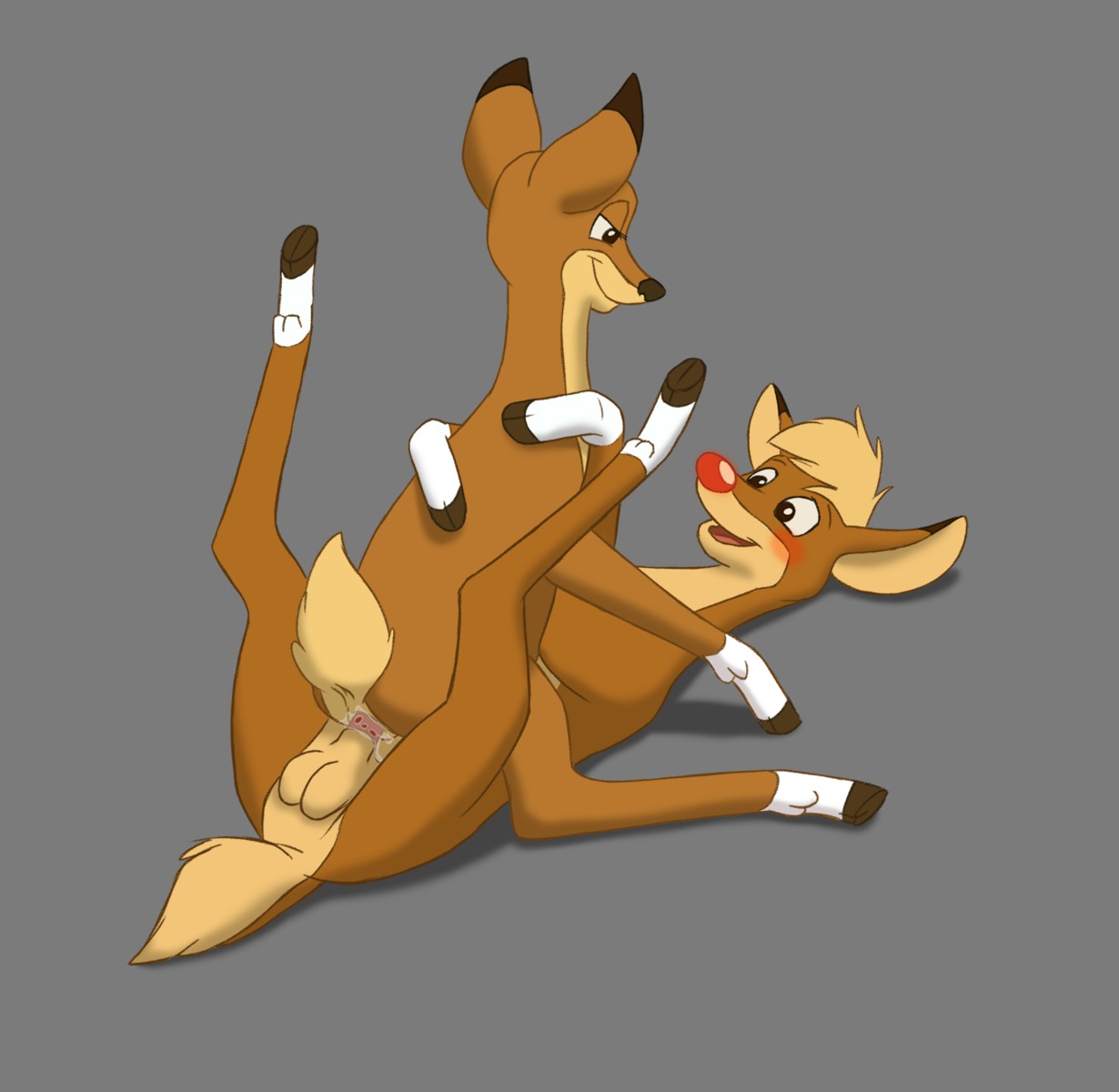 anus balls blush deer duo e621 erection female female_feral female_penetrated feral feral_on_feral feral_penetrated feral_penetrating feral_penetrating_feral genitals hi_res hooves male male/female male_feral male_penetrating male_penetrating_female mammal new_world_deer nude penetration penile penile_penetration penis penis_in_vagina reindeer rudolph_the_red-nosed_reindeer rudolph_the_red-nosed_reindeer:_the_movie sex simple_background the_giant_hamster vaginal vaginal_penetration zoey_(rudolph)