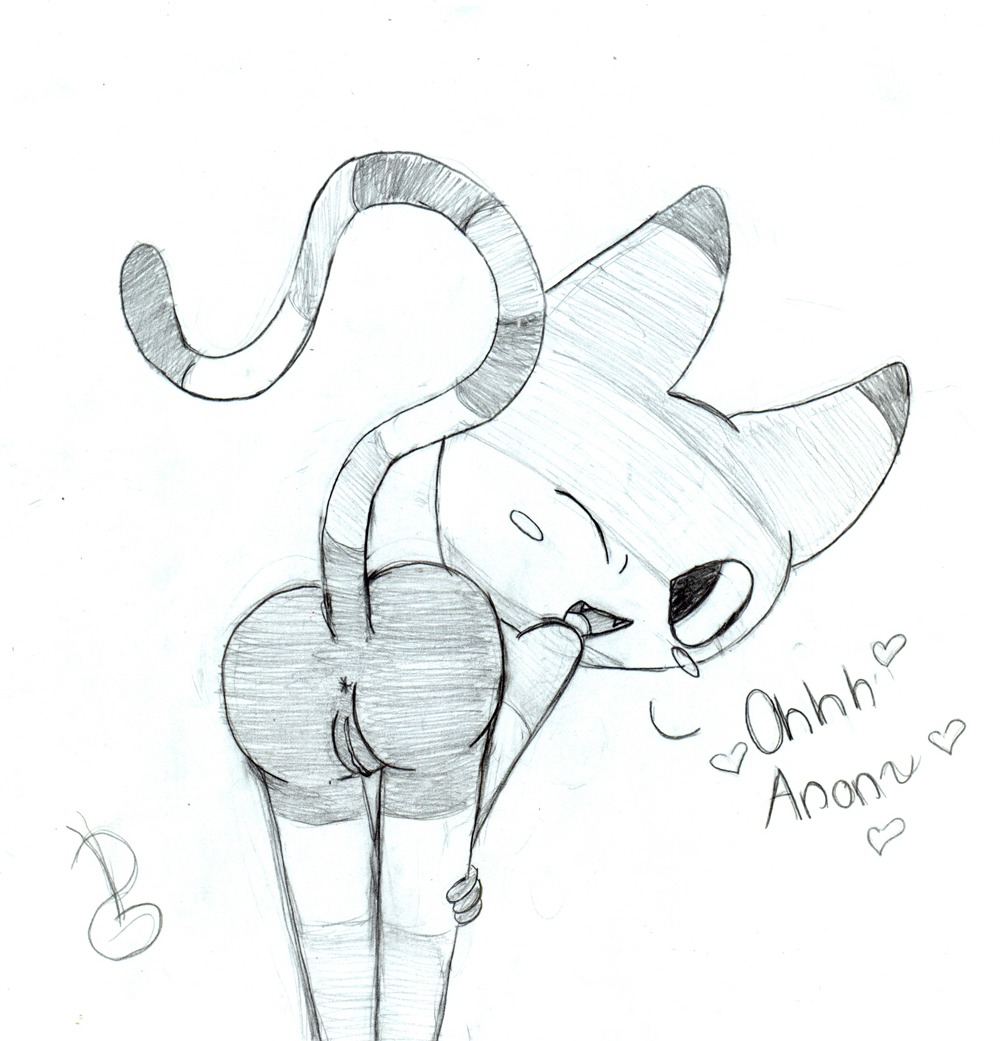 adventure_time anus anus_peek ass cat cat_girl catgirl dg female hearts me-mow rule34 showing_ass tagme