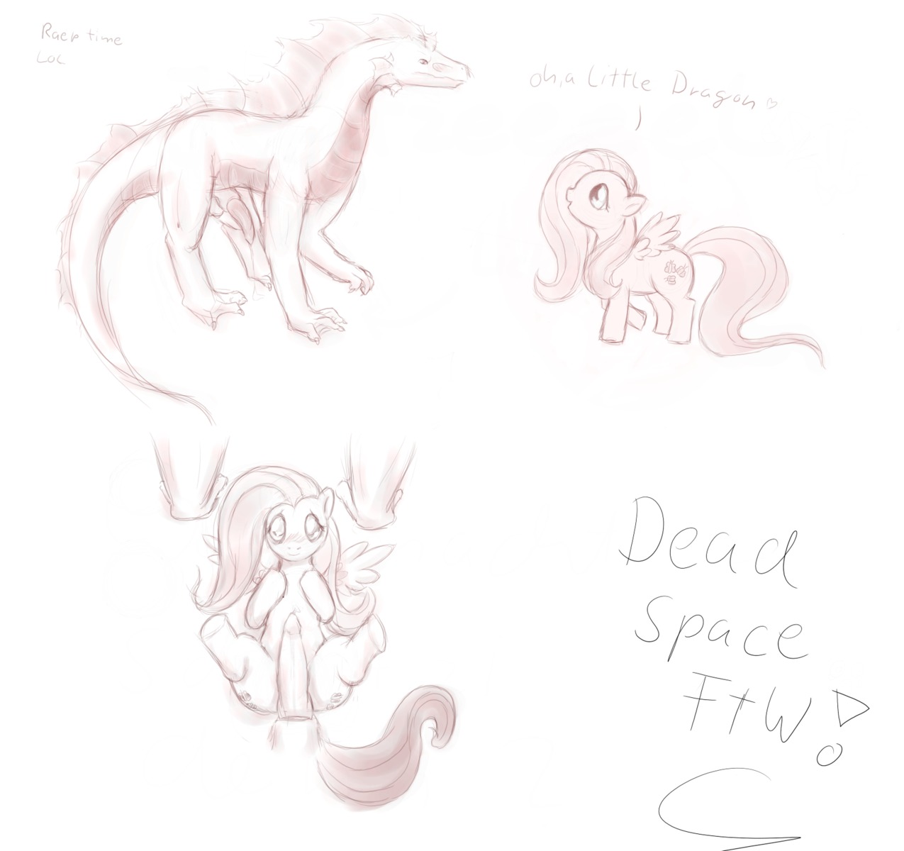 dragon equine female feral fluttershy_(mlp) friendship_is_magic my_little_pony mythological_creature mythological_equine mythological_scalie mythology pegasus rule34 scalie straight_hair tagme yang738
