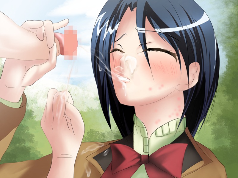 after_oral censored cum_in_mouth cum_on_face female maria_holic miyamae_kanako rule34 tagme