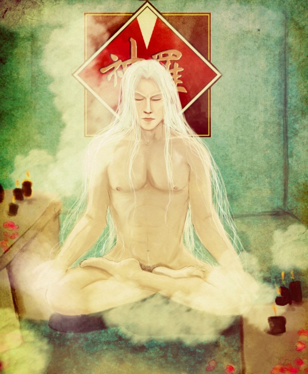 final_fantasy final_fantasy_vii male male_only rule34 sephiroth tagme