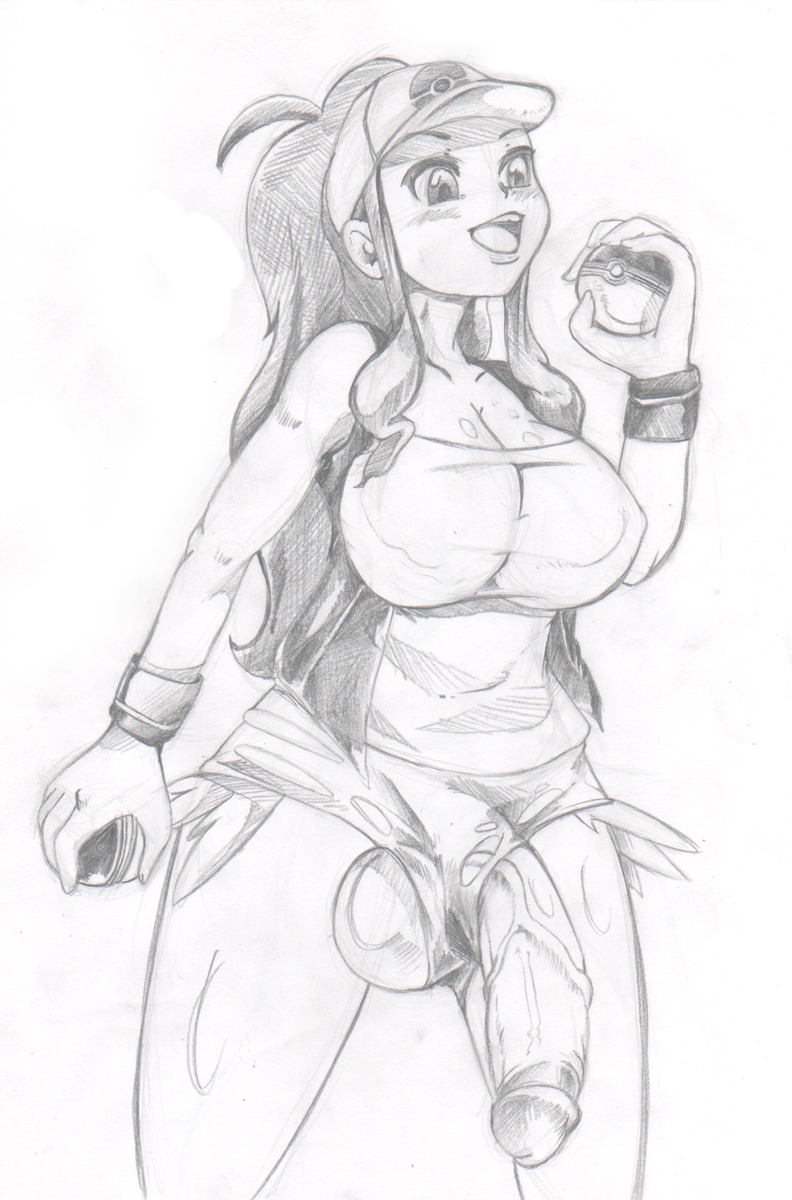 futa_focus futa_only futanari hilda_(pokemon) human human_only intersex nikoh pokemon rule34
