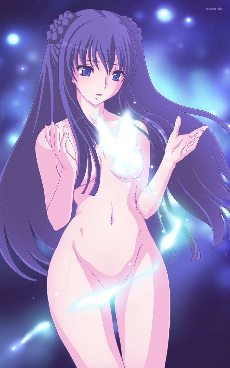 censored convenient_censoring female gundam gundam_00 highres marina_ismail mound_of_venus nude rule34 solo tadano_akira