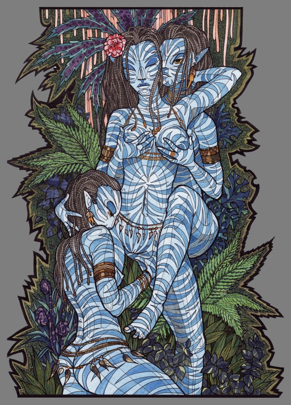 alien alien_girl alien_only avatar female iknowhoiam na'vi neytiri rule34