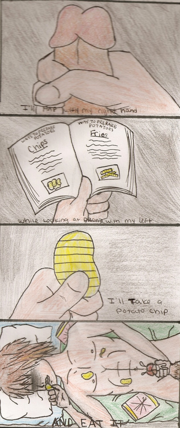 artist_request death_note light_yagami male male_only potato_chip rule34 tagme