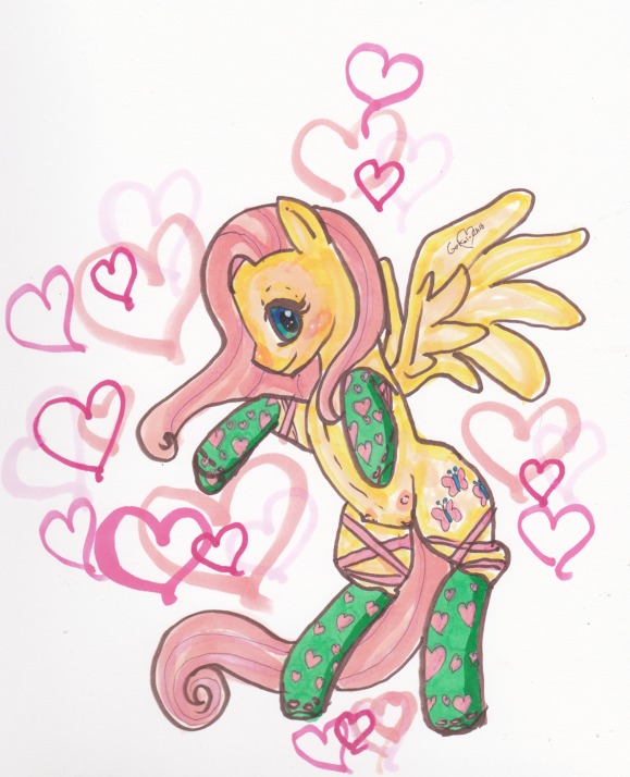 equine female feral fluttershy_(mlp) friendship_is_magic gokai-chibi horse my_little_pony pegasus pony rule34 smooth_skin tagme