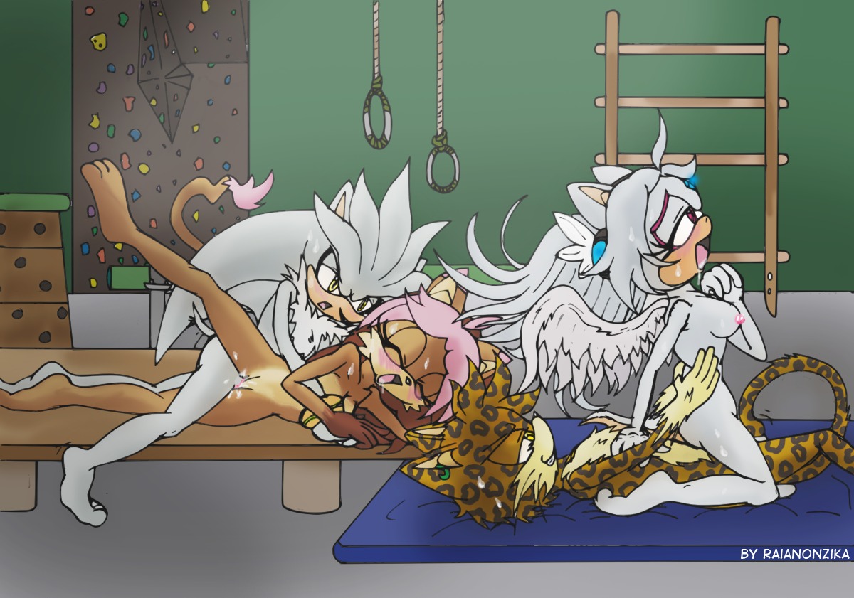 anthro blush breasts color cum female fur furry hedgehog indoors insertion interspecies male multiple_females multiple_males nipples nude penis raianonzika rule34 sex silver_the_hedgehog sonic_(series) straight tagme