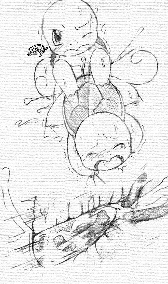 darkrobin duo e621 erection female generation_1_pokemon genitals internal male male/female monochrome nintendo penis pokemon pokemon_(species) reptile scalie sex shell sketch squirtle turtle_shell vulva