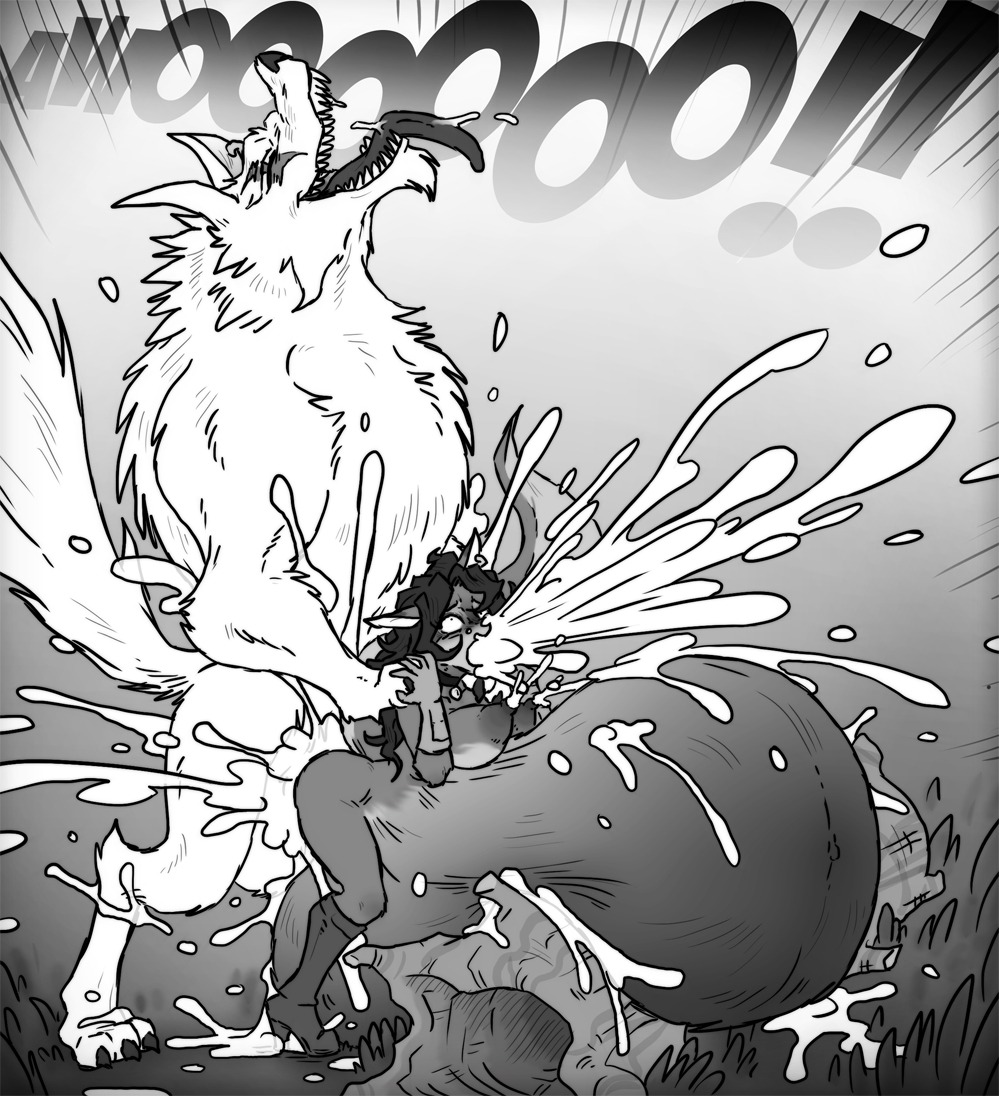 anal anal_penetration anthro balls big_balls big_breasts bodily_fluids breasts canid canine canis carmelita_fox comic cum cum_from_mouth cum_in_ass cum_in_mouth cum_inflation cum_inside cum_overflow cum_through digitigrade duo e621 erection excessive_cum excessive_genital_fluids female female_penetrated feral fox from_behind_position fur genital_fluids genitals greyscale hyper hyper_cum hyper_inflation inflation knotting lactating male male/female male_penetrating male_penetrating_female mammal monochrome nipples orgasm penetration penis quadruped resting_on_belly sex size_difference sly_cooper_(series) sony_corporation sony_interactive_entertainment sparrow_(artist) sucker_punch_productions tail vulva wolf