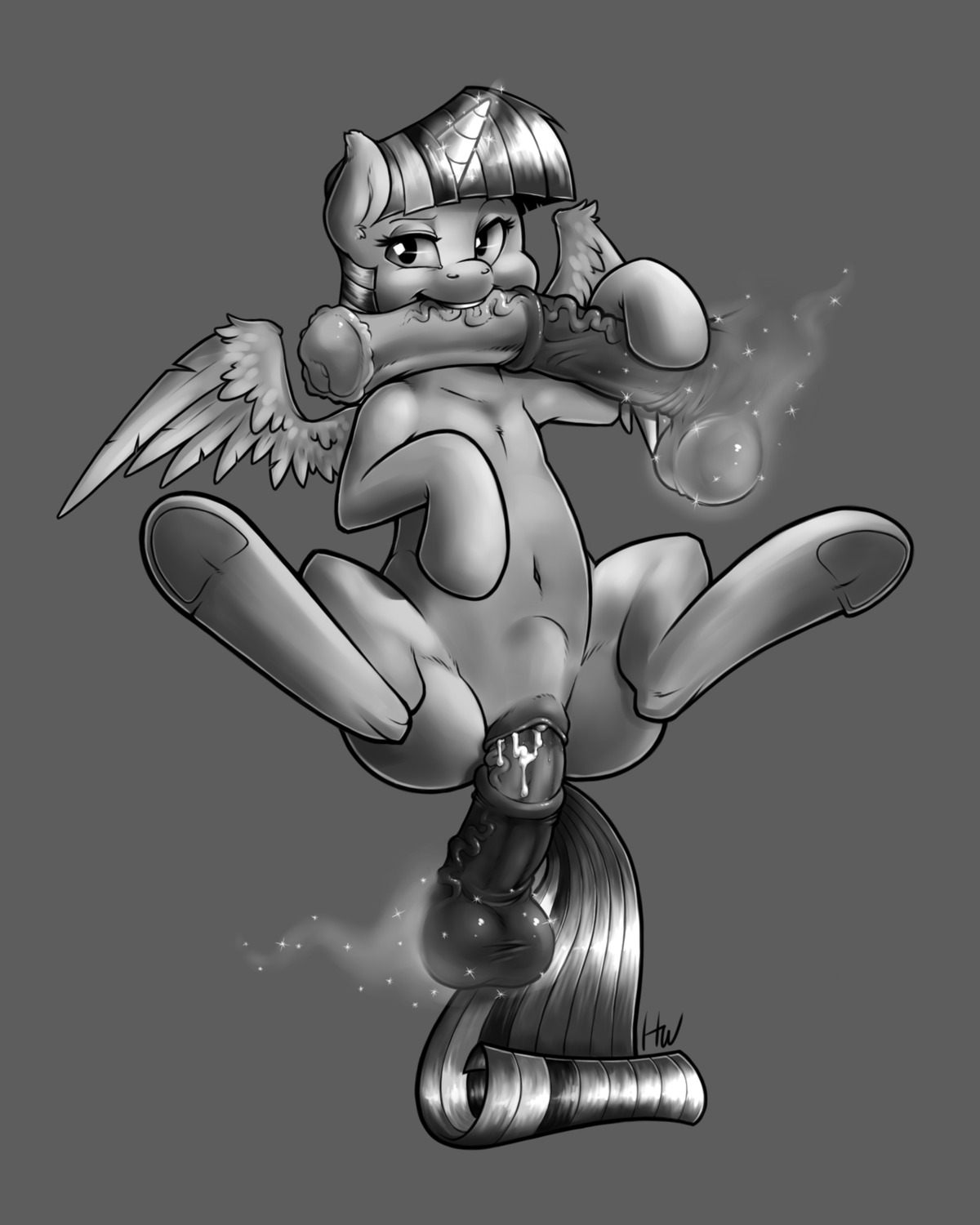 2013 4:5 abdominal_bulge animal_genitalia animal_penis balls bodily_fluids cum disembodied_penis e621 equid equine equine_genitalia equine_penis erection feathered_wings feathers female feral friendship_is_magic genital_fluids genitals group hasbro hi_res hooves horn looking_at_viewer magic male male/female male_penetrating mammal monochrome my_little_pony mythological_creature mythological_equine mythology navel oral penetration penis penis_bite sex solo_focus spread_legs spreading twilight_sparkle_(mlp) vaginal vaginal_penetration vein winged_unicorn wings zidanerfox