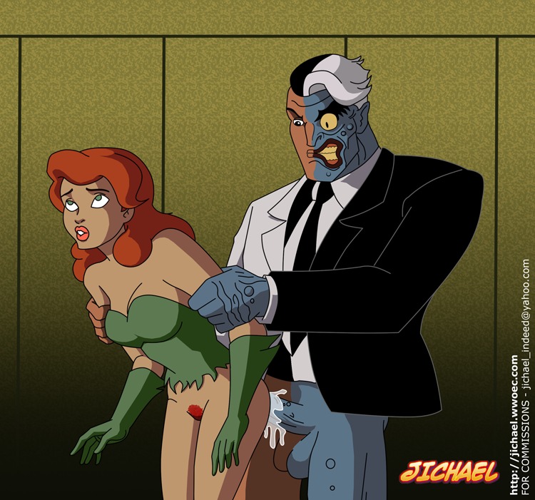 batman:_the_animated_series batman_(series) dc dc_comics dcau female harvey_dent jichael male poison_ivy poison_ivy_(dcau) rule34 two-face wwoec