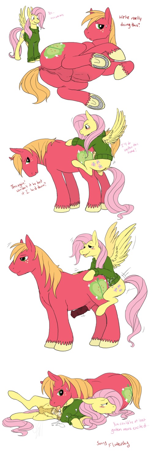 1boy 1futa after_transformation anus balls big_macintosh_(mlp) cartoonlion comic cuntboy cuntboy_transformation duo duo_focus earth_pony equine feral feral_on_feral fluttershy_(mlp) friendship_is_magic full-package_cuntboy furry futa_on_male futanari herm hermaphrodite horse intersex male male_to_cuntboy maleherm mti_transformation multi_genitalia my_little_pony pegasus penis pony post-transformation pussy rule34 smooth_skin transformation
