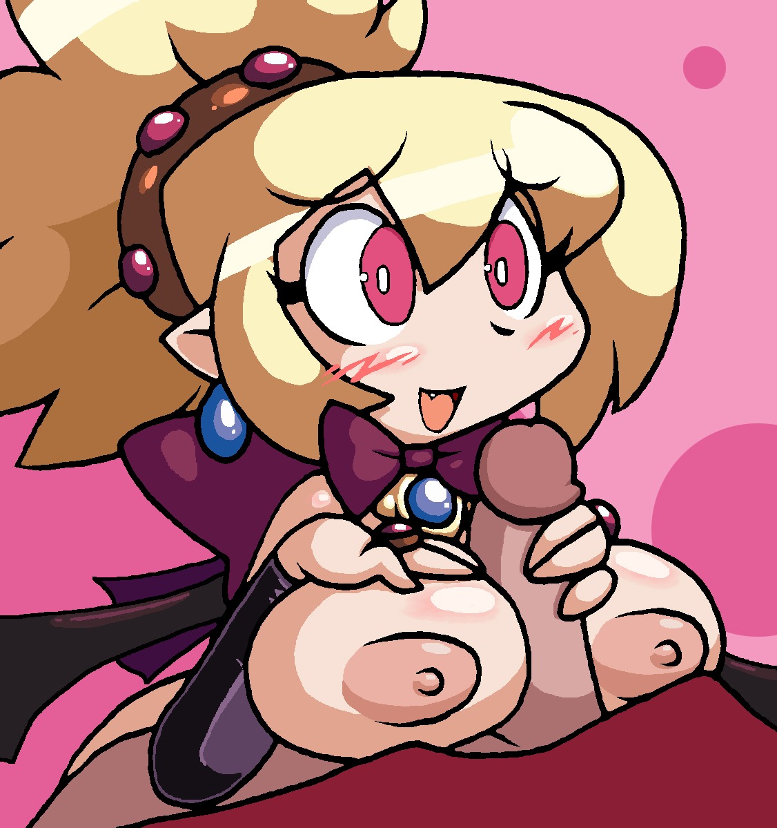 adell breasts disgaea disgaea_2 female nippon_ichi_software paizuri praiz rozalin rule34 tagme