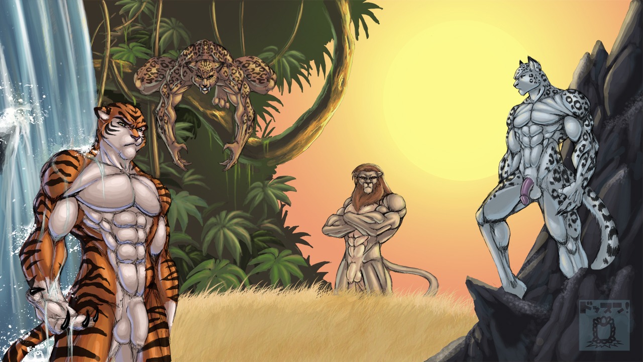 16:9 abs anthro balls barefoot belly biceps big_penis black_claws black_spots black_stripes casual_nudity claws crossed_arms crouching digitigrade dossun e621 feet felid flaccid foreskin forest frown fur genitals glans grass green_eyes group humanoid_genitalia humanoid_penis jungle leopard lion long_foreskin looking_at_viewer male mammal markings multicolored_body multicolored_fur muscular muscular_male nude orange_body orange_fur outside pantherine paws pecs penis pink_penis plant pose posse rock sky snow_leopard social_nudity spots spotted_body spotted_fur spotted_markings spotted_tail standing striped_body striped_fur striped_markings striped_tail stripes sun tail tail_markings tan_balls tan_body tan_fur tan_penis teeth tiger tree unretracted_foreskin wallpaper water waterfall wet white_balls white_belly white_body white_fur white_penis widescreen wood yellow_body yellow_fur