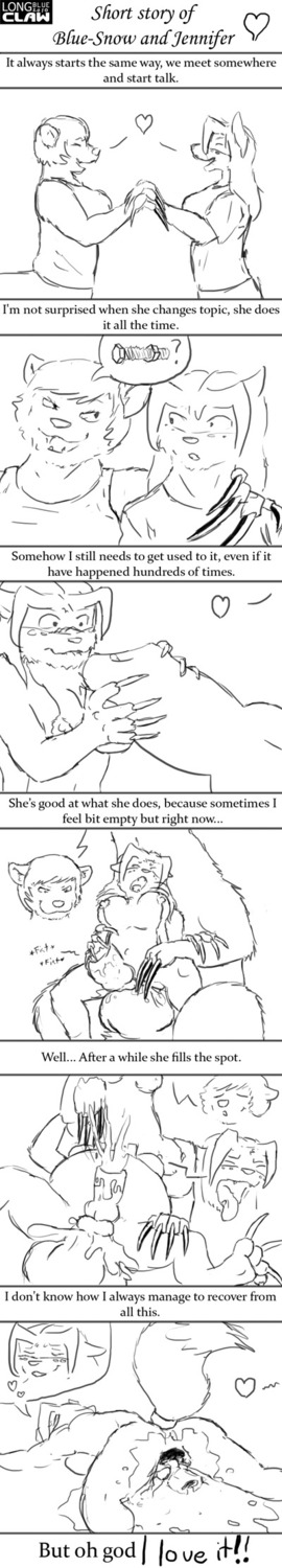 anthro_urethral_insertion blue-snow breasts claws engrish futanari gaping herm hyper intersex long_claws nooze original penile_urethral_insertion penis rule34 size_difference sounding taur urethral_insertion