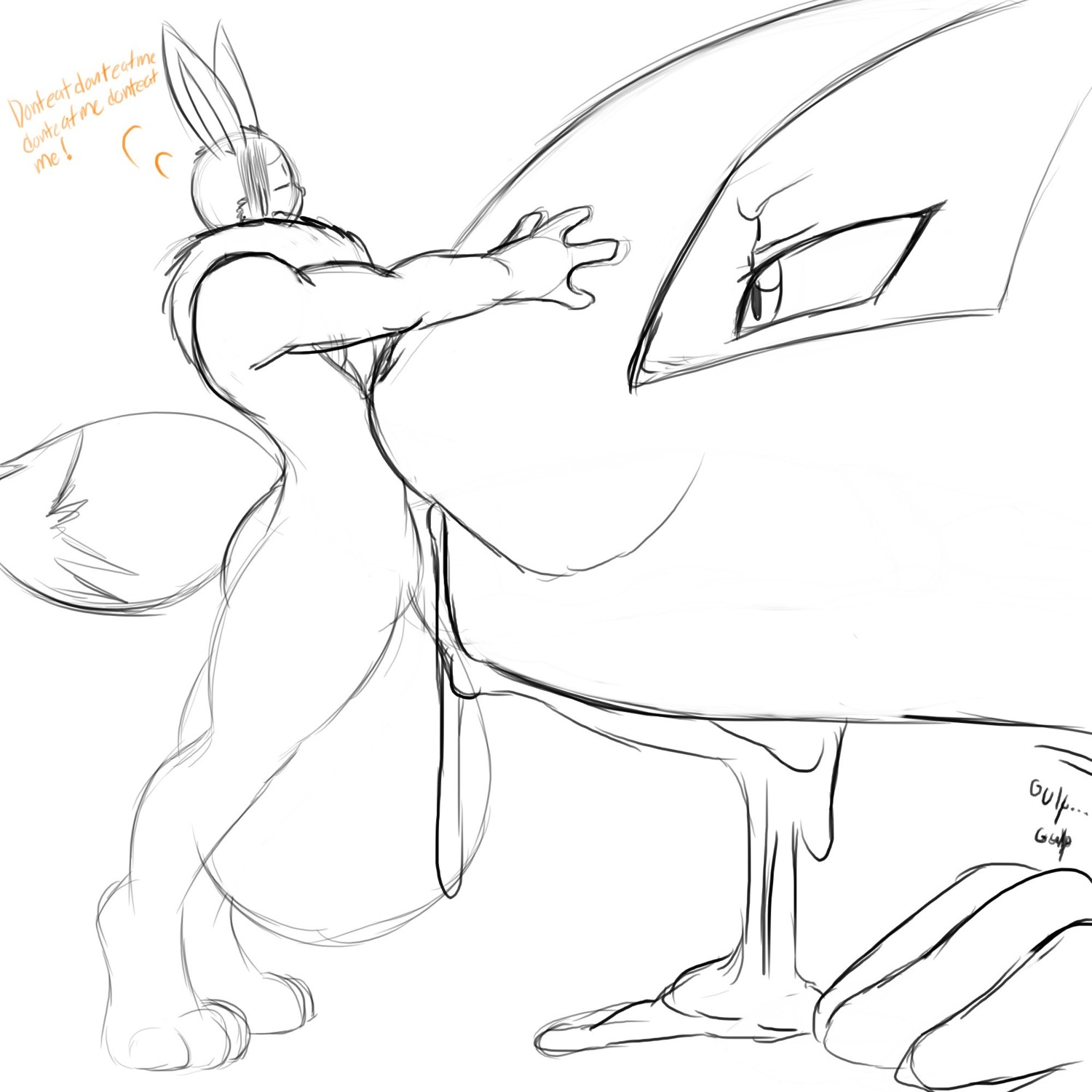 1:1 ambiguous_gender angelthecatgirl anthro avian balls big_balls big_penis bodily_fluids canid canine cum cum_in_mouth cum_inside denizen1414 drinking drinking_cum duo e621 eevee english_text excessive_cum excessive_genital_fluids extreme_size_difference fan_character fellatio generation_1_pokemon generation_2_pokemon genital_fluids genitals hi_res huge_balls huge_penis hyper hyper_balls hyper_genitalia hyper_penis legendary_pokemon lugia male mammal monochrome nintendo nude oral oral_penetration oversized_fellatio penetration penile penis pokemon pokemon_(species) saliva scared sex simple_background size_difference tail text vora_the_lugia white_background
