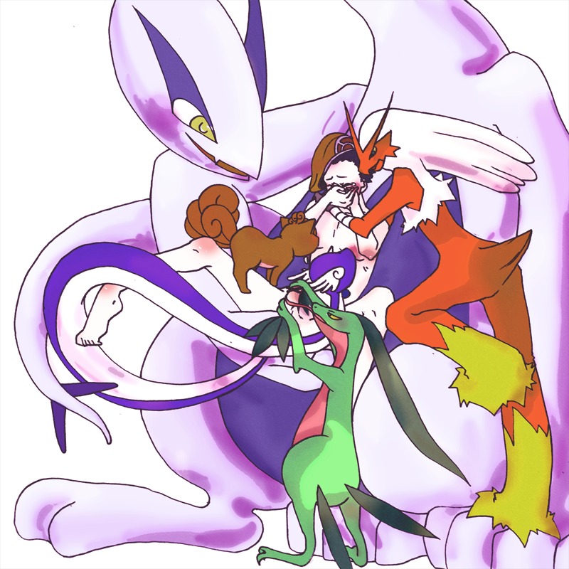 blaziken dragonair fur furry_tail grovyle legendary_pokemon lucas_(pokemon) lugia male multi_tail pokemon pokemon_(species) rule34 straight_hair tail tails vulpix
