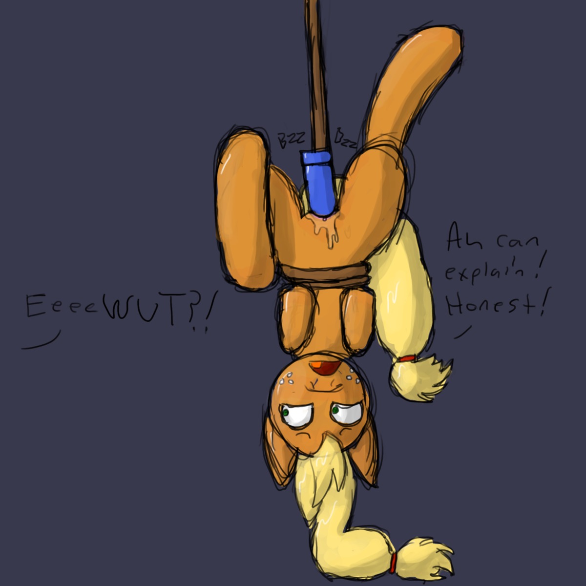 applejack_(mlp) earth_pony equine female female_only feral friendship_is_magic fur horse my_little_pony pony rule34 smooth_skin solo tagme