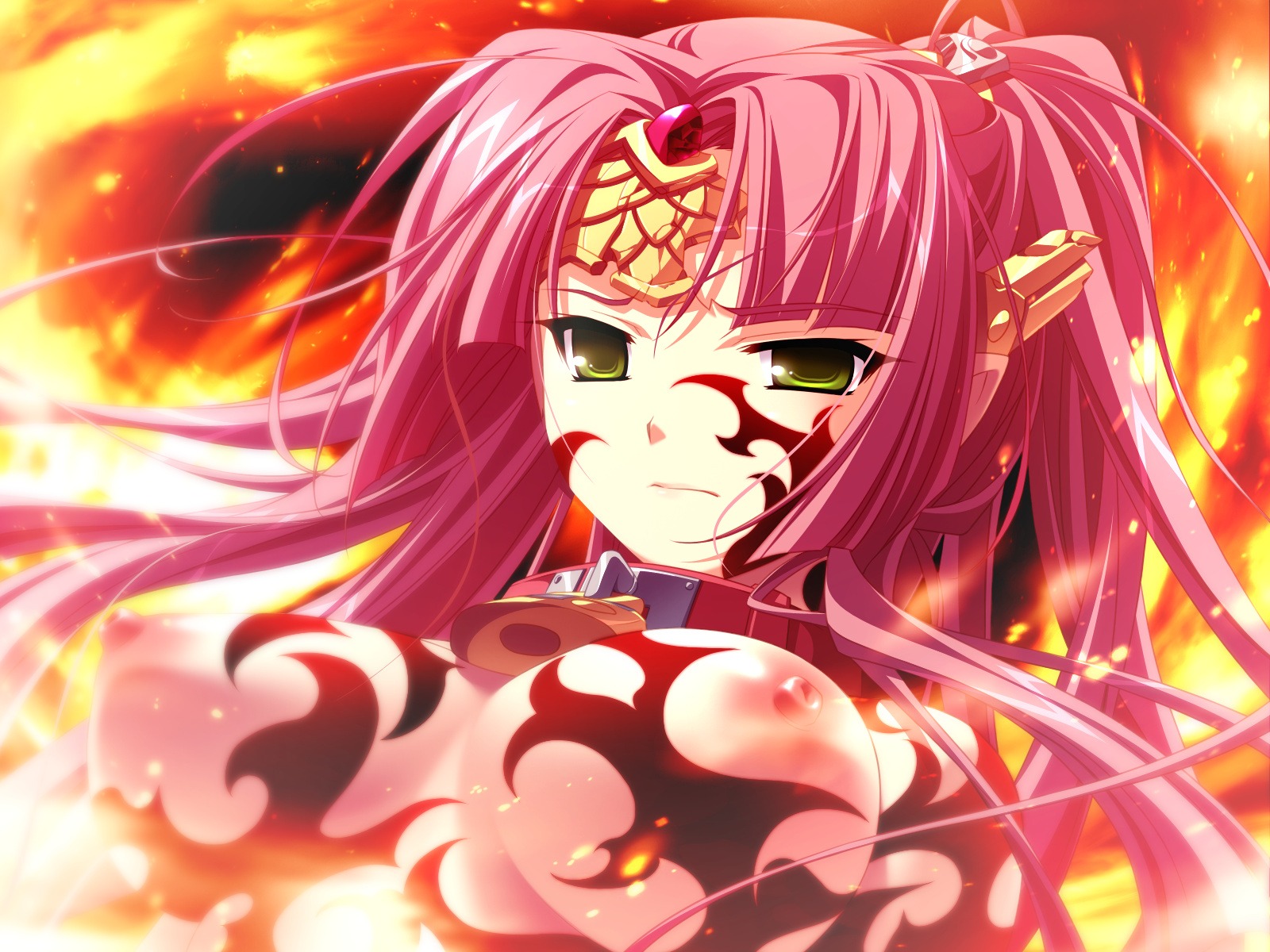chaos_region female gouen_no_soleil rokushiki_ouka rule34 skyfish tagme