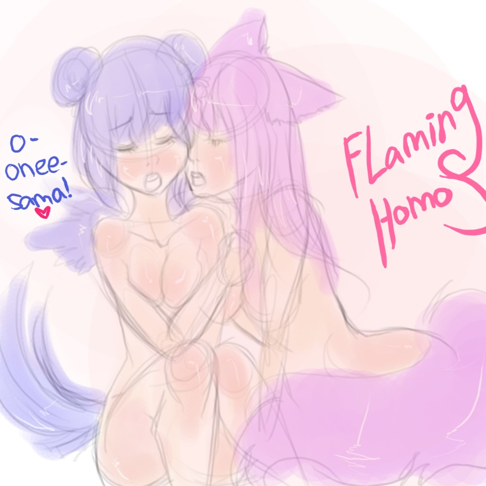 female flaminghomos mew_mint mew_zakuro mint_aizawa rule34 tagme tokyo_mew_mew zakuro_fujiwara