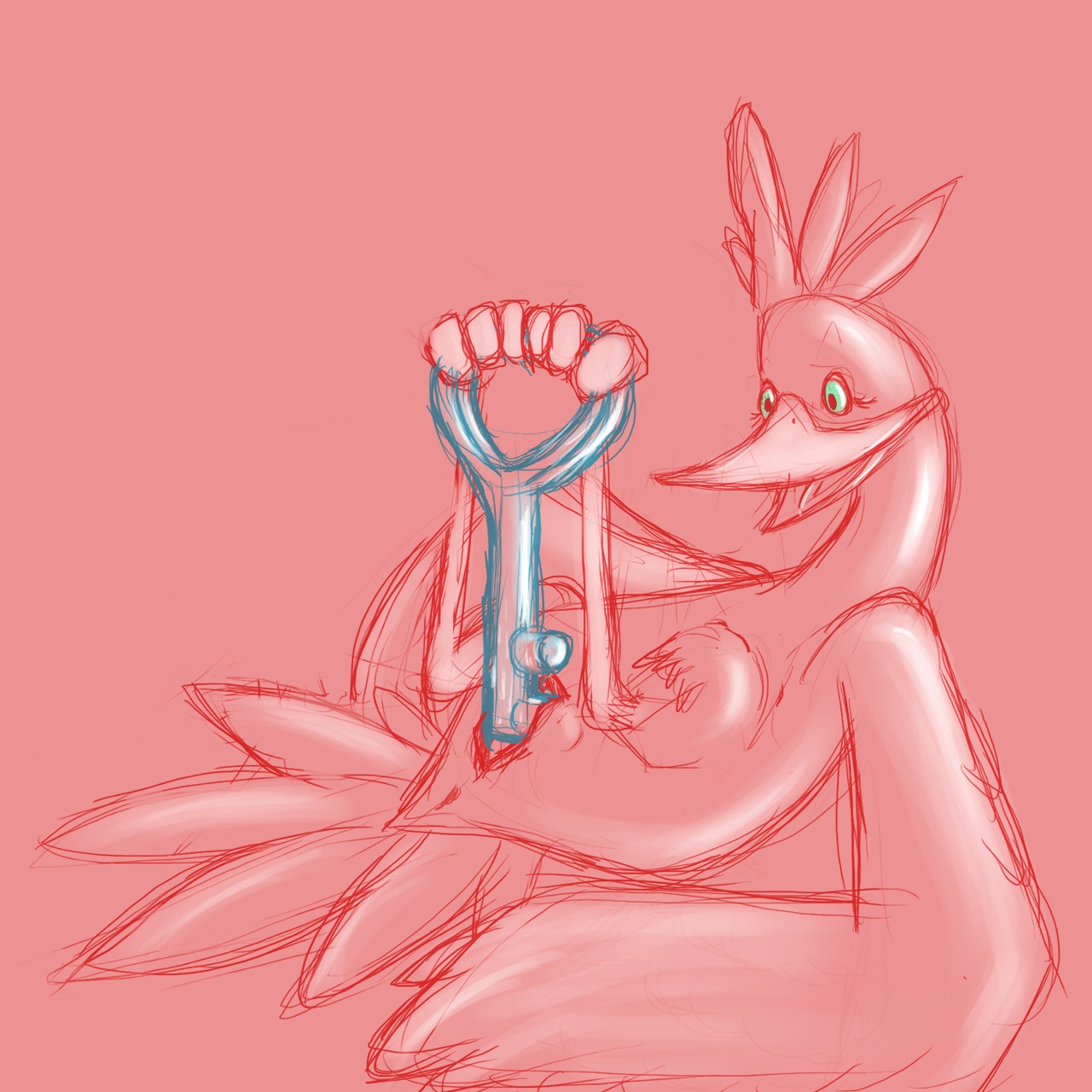 1:1 2009 avian banjo-kazooie barefoot beak biped bird breegull digital_drawing_(artwork) digital_media_(artwork) e621 feathered_wings feathers feet female feral front_view genitals hi_res improvised_dildo improvised_sex_toy kazooie key lying masturbation nude nyar on_back penetration rareware red_background red_theme sex_toy simple_background sketch solo toes toony toying_self vaginal vaginal_masturbation vaginal_penetration vulva wings