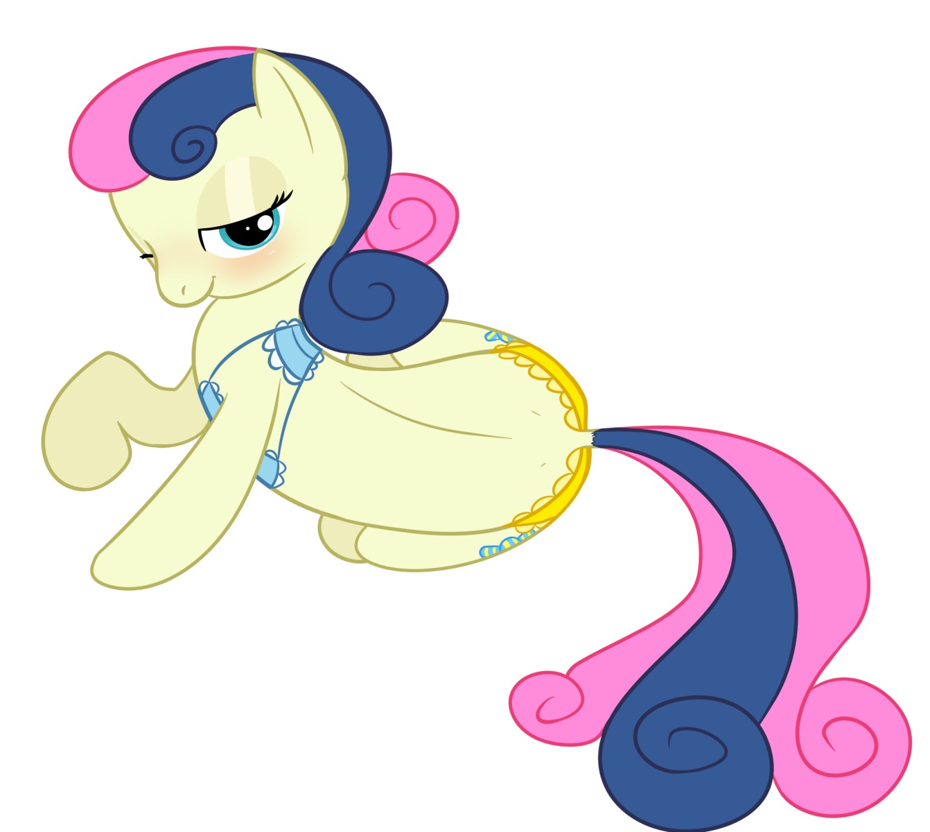 bonbon_(mlp) earth_pony equine female feral friendship_is_magic horse my_little_pony pony rule34 smooth_skin tagme tail