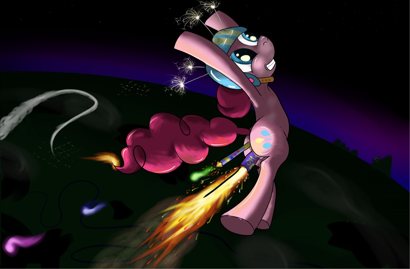 2013 anal anal_penetration armor blue_eyes cutie_mark e621 earth_pony equid equine female feral fire fireworks flying friendship_is_magic fur genitals hair hasbro headgear helmet horse improvised_dildo improvised_sex_toy mammal my_little_pony outside penetration pink_body pink_fur pink_hair pinkie_pie_(mlp) pony quadruped ragingsemi sky solo tail vaginal vulva