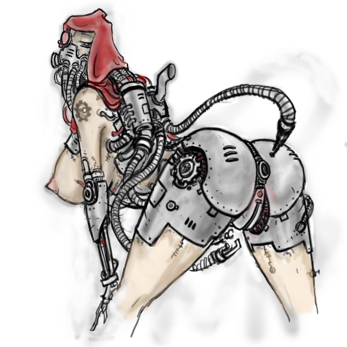 1girls adeptus_mechanicus female female_only imperium_of_man rule34 solo solo_female tagme techpriest warhammer_(franchise) warhammer_40k