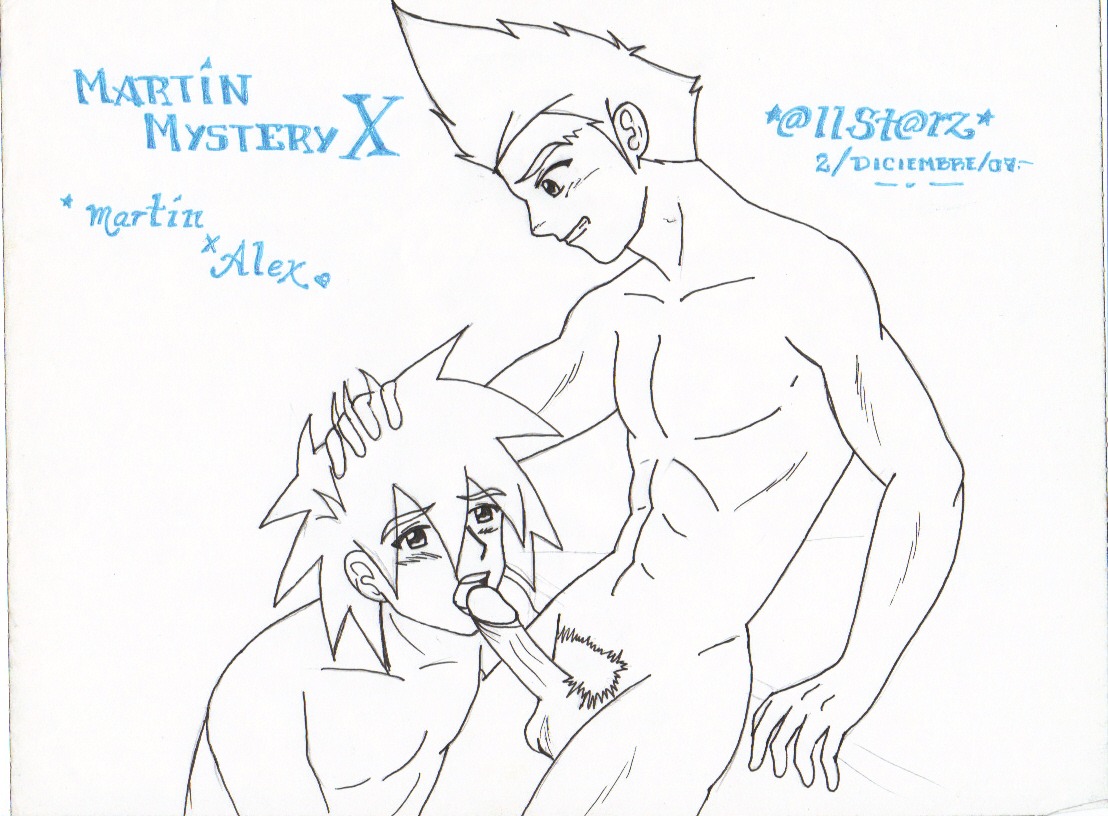 alexander_alfa male martin_mystery martin_mystery_(character) multiple_males rule34 yaoi
