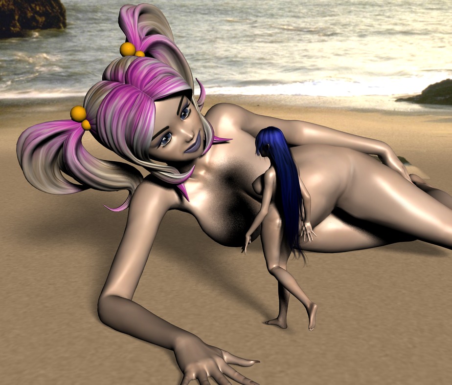 elf feet female giantess multiple_females multiple_girls poser rule34 uncensored vore
