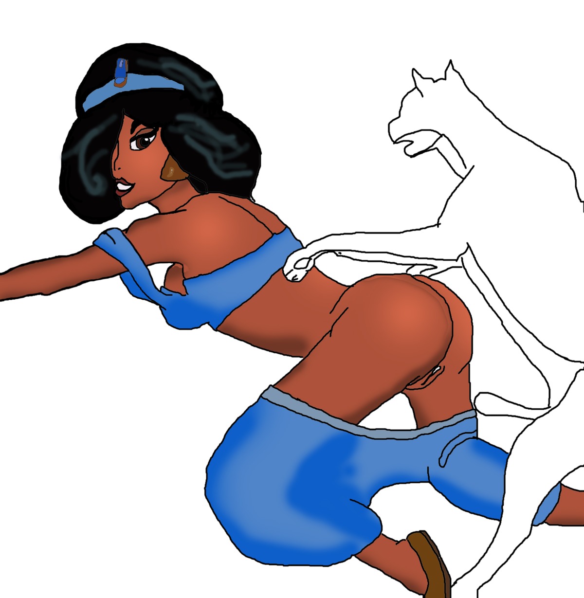 aladdin arabian_clothes disney disney_princess erect_penis female harem_outfit human imminent_sex male penis princess_jasmine pussy rough_sketch rule34 straight what zoophilia