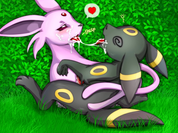 ambiguous_gender eeveelution espeon feral fur furry furry_ears furry_tail nintendo pokemon pokemon_(species) rule34 tagme tail umbreon