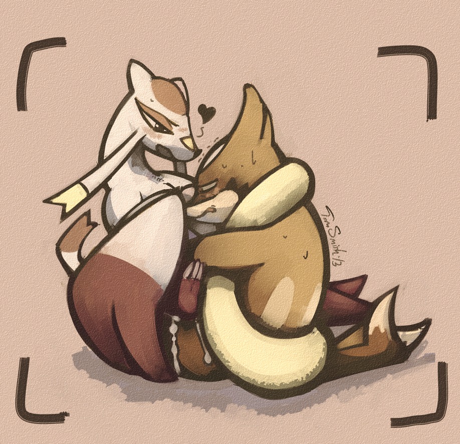 2013 ambiguous_gender ambiguous_penetration black_body black_eyes black_fur black_nose bodily_fluids claws conditional_dnp cum cum_inside duo e621 eyes_closed feet feral feral_on_feral floatzel from_front_position fur generation_4_pokemon generation_5_pokemon genital_fluids half-closed_eyes heart_symbol hindpaw insomniacovrlrd interspecies male mammal mastery_position mienshao multi_tail mustelid narrowed_eyes nintendo on_lap open_mouth orange_body orange_fur paws penetration pokemon pokemon_(species) purple_body purple_fur sex side_view simple_background sitting sitting_on_lap straddling tail white_body white_fur