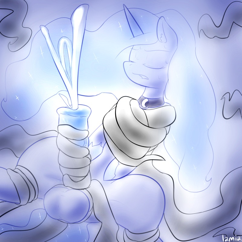 1:1 2013 animal_genitalia animal_penis balls blue_hair bodily_fluids cum cum_while_penetrated cumshot digital_media_(artwork) e621 ejaculation equid equine equine_genitalia equine_penis erection eyes_closed feral friendship_is_magic genital_fluids genitals gynomorph hair hasbro horn intersex lamiaaaa long_hair mammal my_little_pony mythological_creature mythological_equine mythology orgasm penetration penis princess_luna_(mlp) sex solo tentacles unicorn