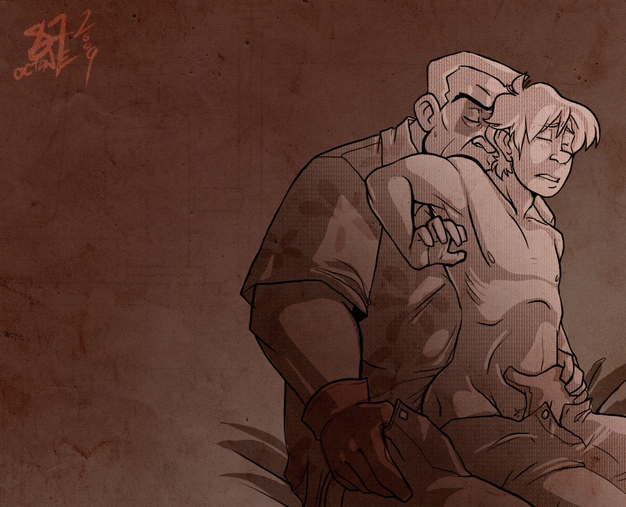 hank_venture male male_only rule34 sergeant_hatred tagme venture_brothers
