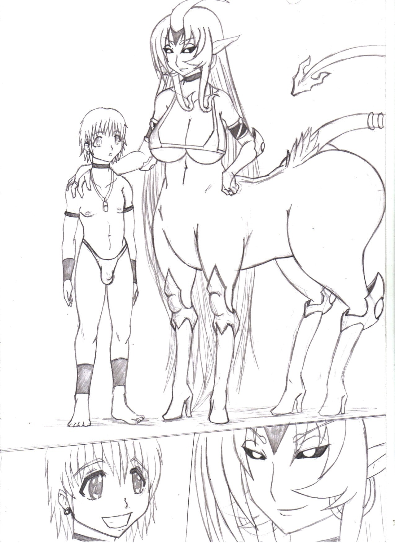 centaur comic female rule34 tagme taur
