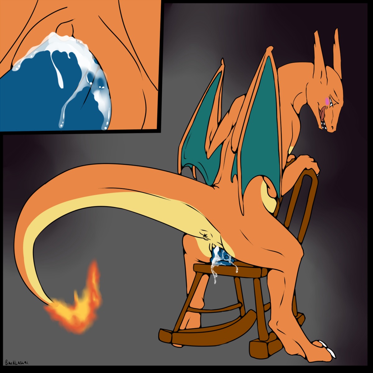 anus backlash91 barefoot blush bodily_fluids butt chair charizard claws clitoris close-up conditional_dnp digital_media_(artwork) dildo dildo_in_vagina dildo_insertion dildo_sitting dragon e621 feet female feral fire flaming_tail furniture generation_1_pokemon genital_fluids genitals half-closed_eyes hi_res horn lizard looking_back looking_down masturbation membrane_(anatomy) membranous_wings mythological_creature mythological_scalie mythology narrowed_eyes nintendo nude open_mouth orange_body orange_skin orgasm penetration pokemon pokemon_(species) presenting presenting_hindquarters presenting_vulva reptile scalie sex_toy sex_toy_in_vagina sex_toy_insertion simple_background sitting solo tail teeth toe_claws tongue tongue_out toying_self vaginal vaginal_fluids vaginal_masturbation vaginal_penetration vulva wings wood