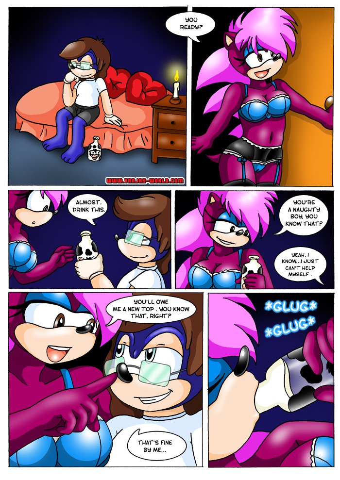 anthro comic female fur hedgehog mammal rule34 sega sonia_the_hedgehog sonic_(series) sonic_the_hedgehog_(series) sonic_underground uncensored vanja