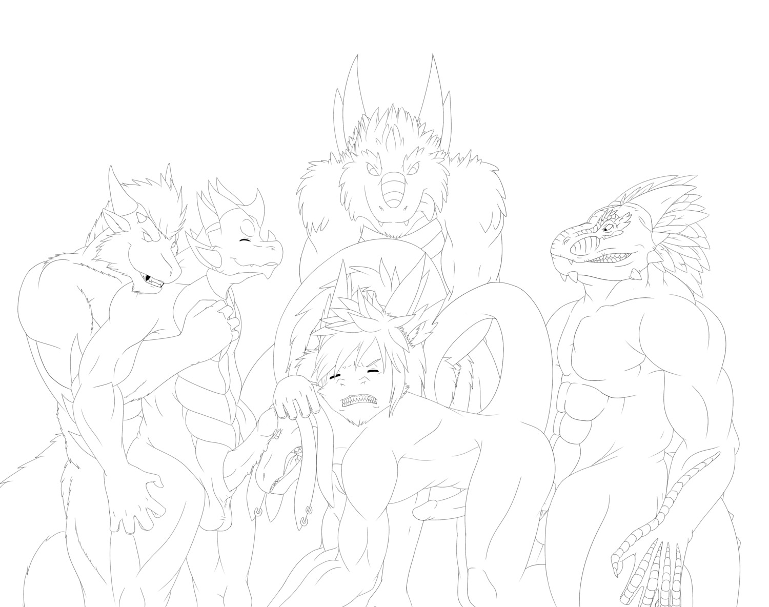 2012 abs absurd_res all_fours anal anal_penetration animal_genitalia anthro argonian athletic balls bed bedroom biceps big_muscles big_penis black_claws black_hair black_horn blue_body blue_eyes blue_skin butt circumcised claws clenched_teeth doggystyle dominant dominant_male dragon e621 ear_piercing erection eyes_closed fangs feathers from_behind_position fur furniture furred_dragon furred_scalie genitals grabbing_from_behind green_body green_skin grey_body grey_skin grin group group_sex hair hi_res horn humanoid_genitalia humanoid_penis inside kairyu211 kneeling korex_(character) loid_zhander_(character) male male/male male_on_bottom male_on_top male_penetrated male_penetrating male_penetrating_male markings microsoft monochrome muscular muscular_male mythological_creature mythological_scalie mythology nude on_bottom on_top open_mouth orgy pec_grab pecs penetration penile_spines penis penis_on_head piercing ratharn reptile reverse_cowgirl_position scales scalie sex sheath smile spots standing tagg tail teeth the_elder_scrolls thrakos tongue tongue_out zerk