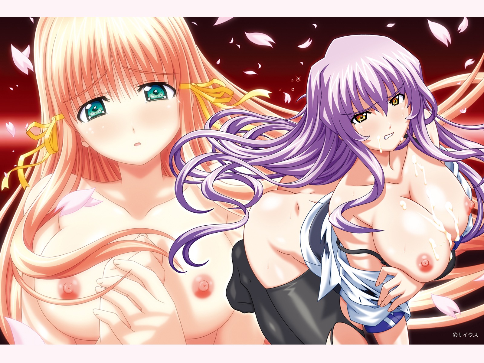 bottomless cum female nipples open_clothes open_shirt oppai reijou_gakuen rule34 shirt tagme wallpaper