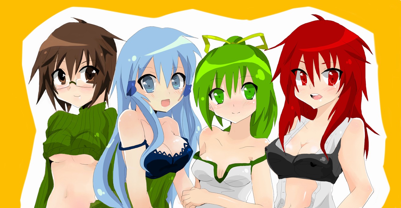 aussa_the_earth_charmer charmers eria_the_water_charmer female hiita_the_fire_charmer rule34 wynn_the_wind_charmer yu-gi-oh!
