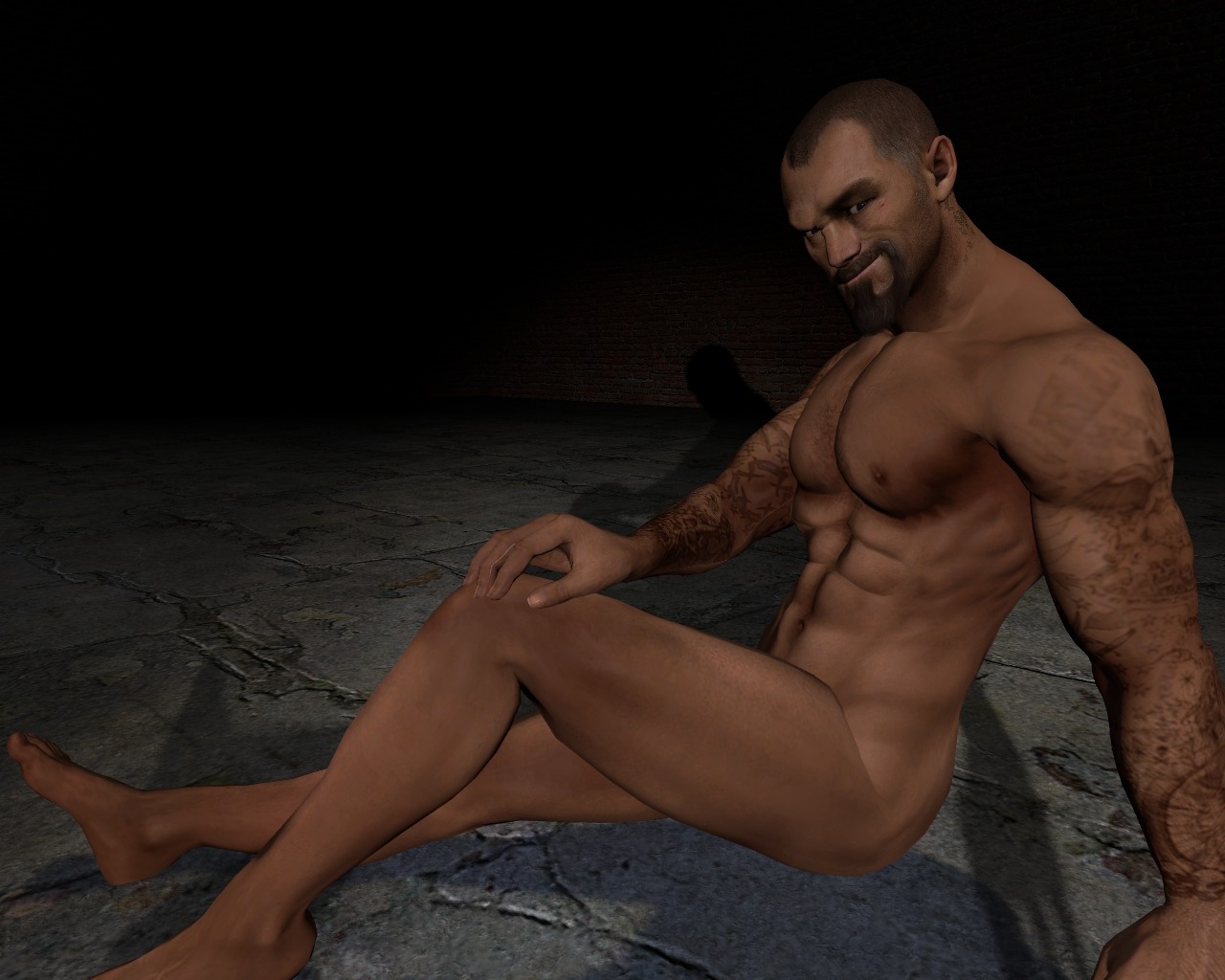 1boy 3d artist_request completely_nude francis_(left_4_dead) garry's_mod human human_male human_only left_4_dead left_4_dead_(series) male male_only nude nude_male rule34 smile solo tagme