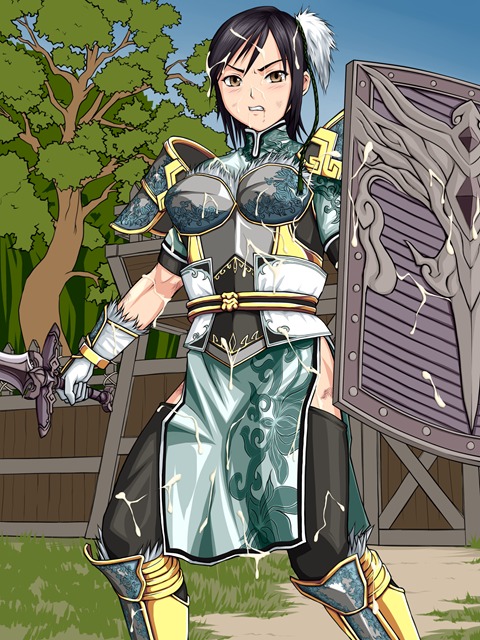 dynasty_warriors female female_only human pointy_chin rule34 solo tagme xing_cai