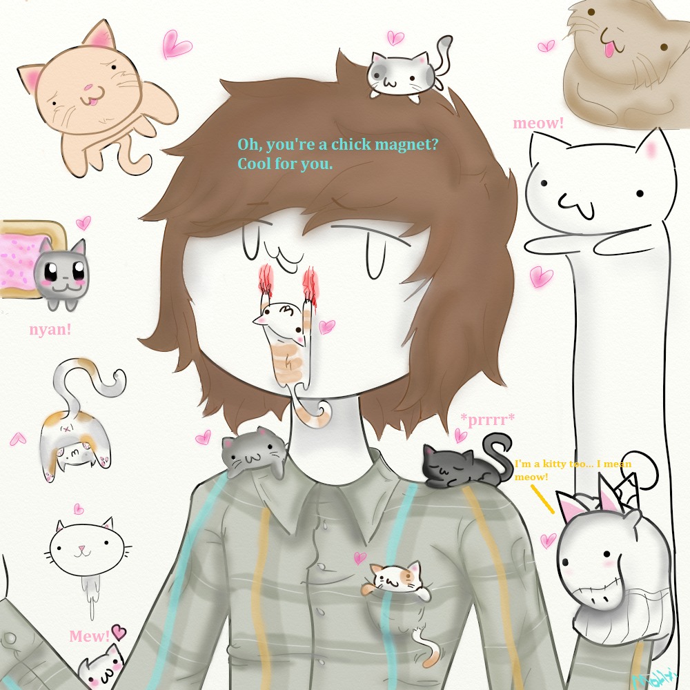 1:1 :3 anthro anus blood bodily_fluids cat_face_(series) cat_face_(weebl) clothing digital_media_(artwork) domestic_cat e621 english_text felid feline felis female food food_creature group heart_symbol human humor hybrid longcat mammal meme nyan_cat nyan_cat_(copyright) pop-tarts shirt tail text topwear unknown_artist weebl's_stuff x_anus