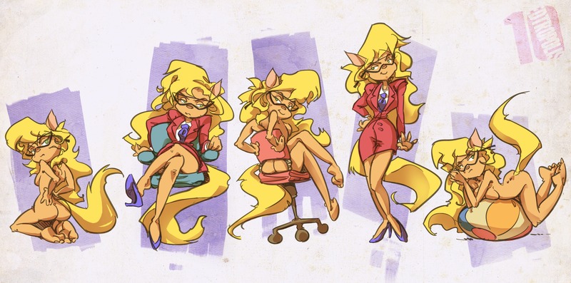 anthro callie_briggs edtropolis female office_lady rule34 swat_kats tagme