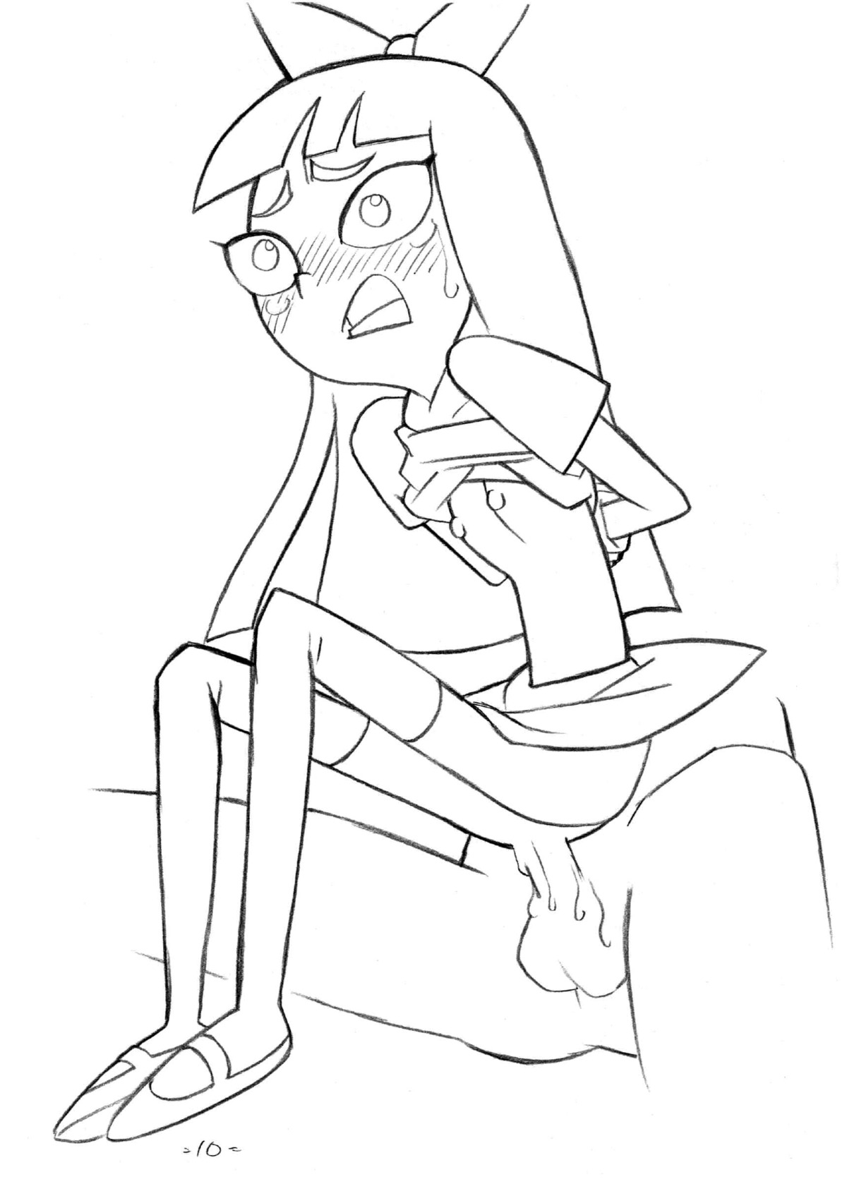 asian_female disney disney_channel disney_xd female nipples phineas_and_ferb rule34 stacy_hirano tagme union_of_the_snake
